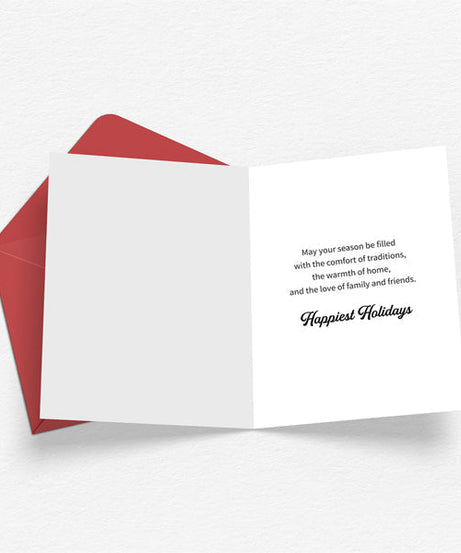 Cardinal Christmas Card