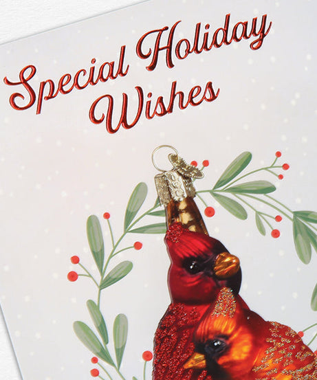 Cardinal Christmas Card