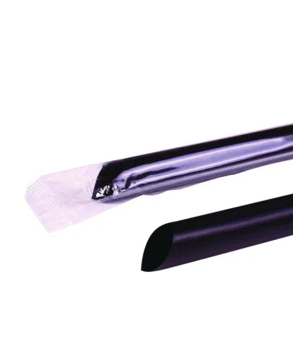 Karat Boba Straws, 9", Black, 1,600/Carton (C9060SBLACK) - Grazingbelles