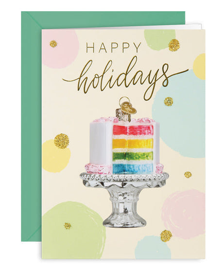 Cake Christmas Card