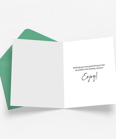 Cake Christmas Card