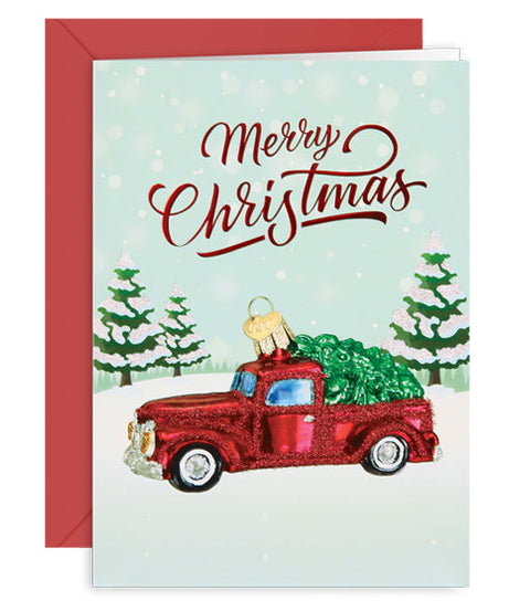 Christmas Truck Christmas Card