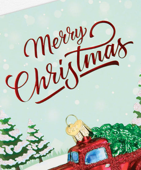 Christmas Truck Christmas Card