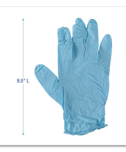 Boardwalk® Disposable Examination Nitrile Gloves, X-Large, Blue, 5 mil, 1000/Carton (BWK382XLCTA)