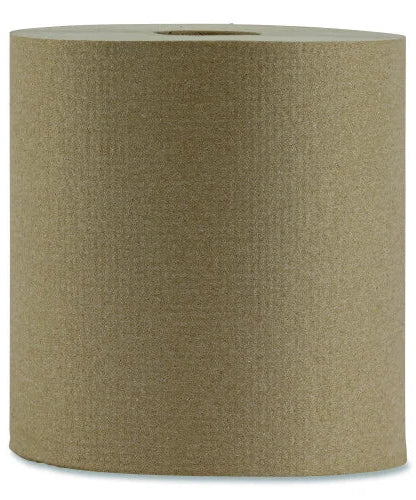 Boardwalk® Hardwound Paper Towels, Brown, 800-ft., 6 Rolls (BWK6256)