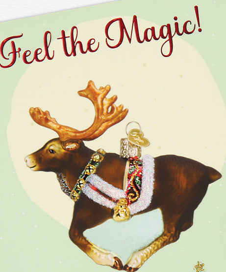 Reindeer Christmas Card