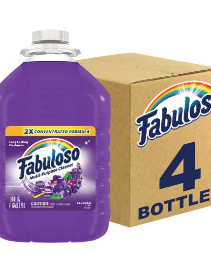 Fabuloso® Multi-Use Cleaner, Lavender Scent, 4 Gallons (53058) - Grazingbelles