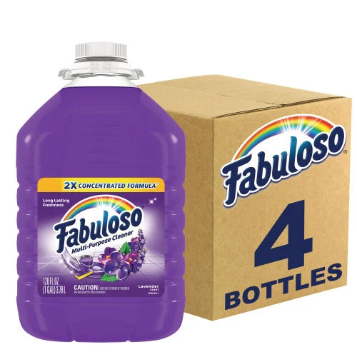 Fabuloso® Multi-Use Cleaner, Lavender Scent, 4 Gallons (53058) - Grazingbelles