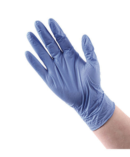 Boardwalk® Disposable Nitrile Gloves, 4 mil, Medium, Blue, 1000/CT (BWK380MCTA) - Grazingbelles