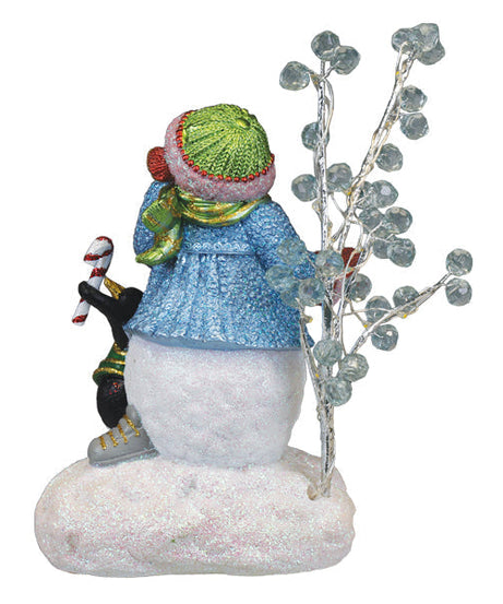 Snowgal And Penguin Lighted Figurine