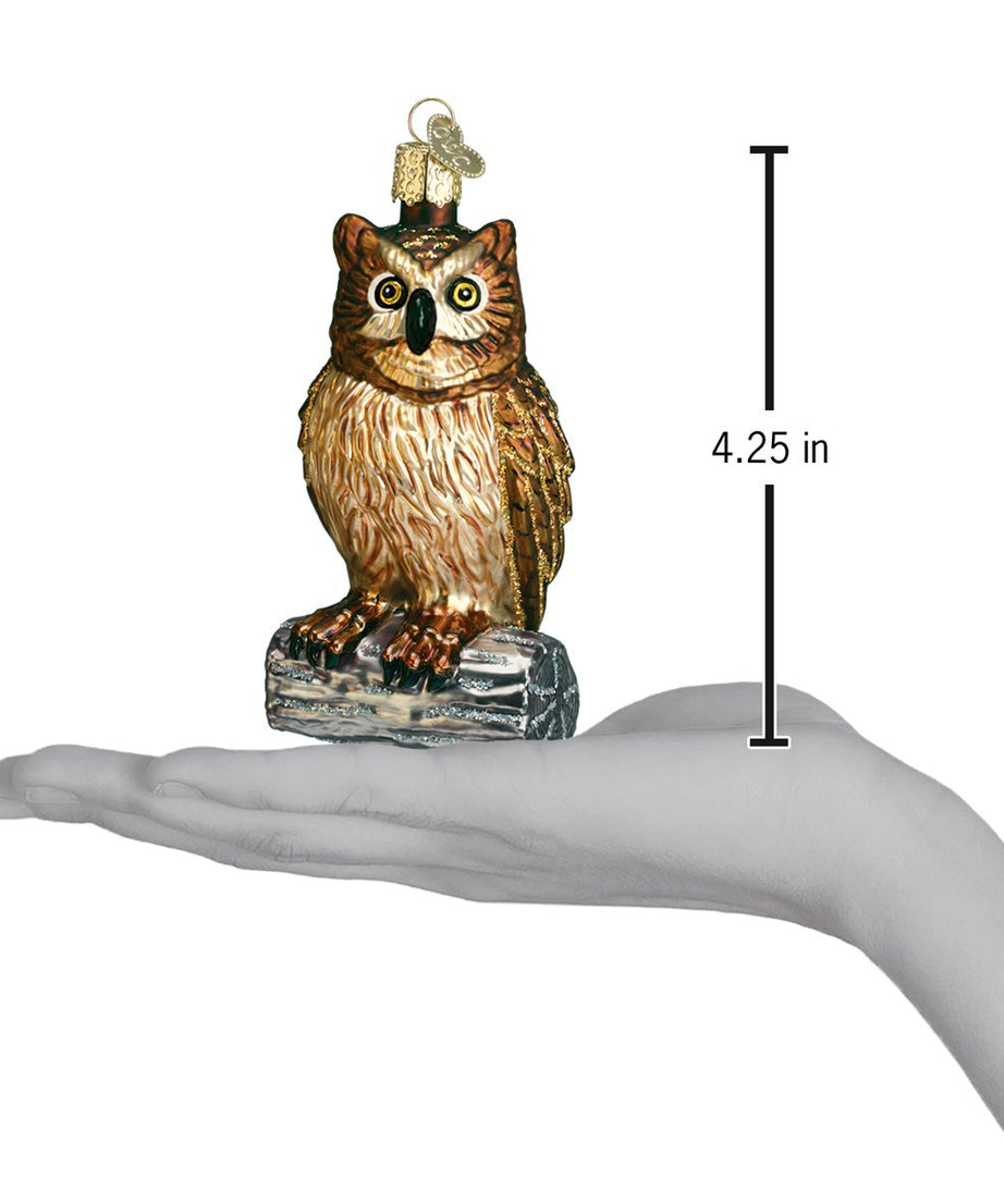 Wise Old Owl Ornament