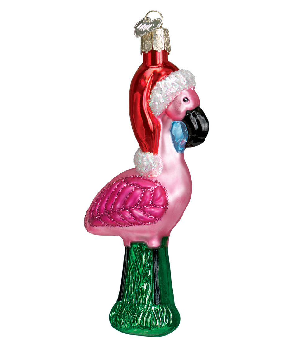 Yard Flamingo Ornament