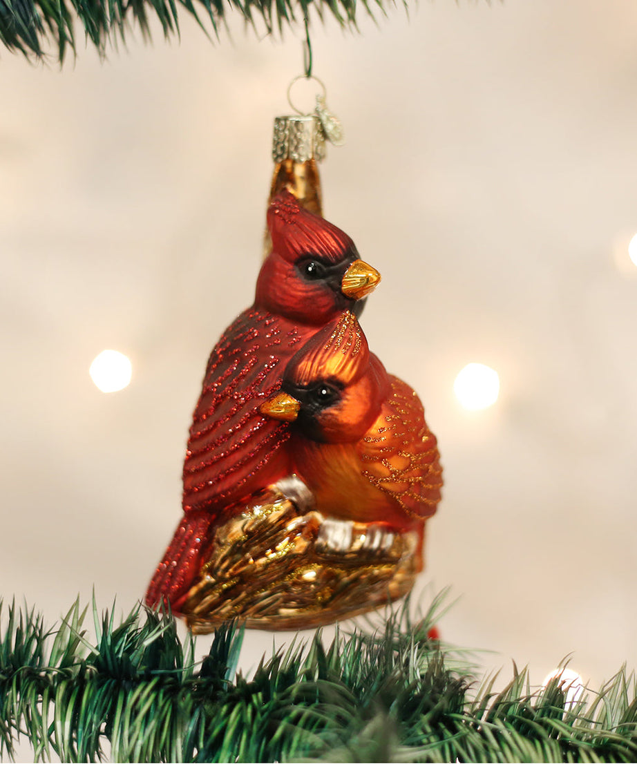 Pair Of Cardinals Ornament