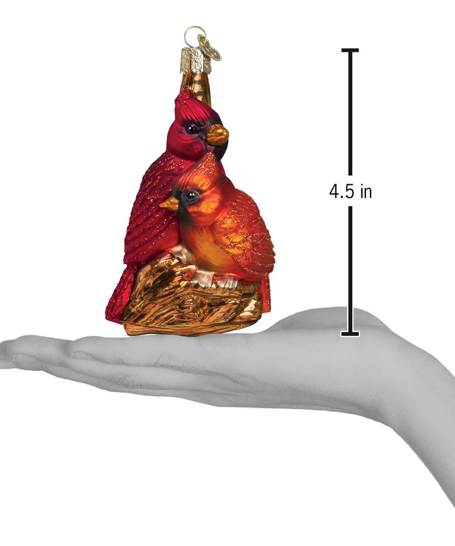 Pair Of Cardinals Ornament