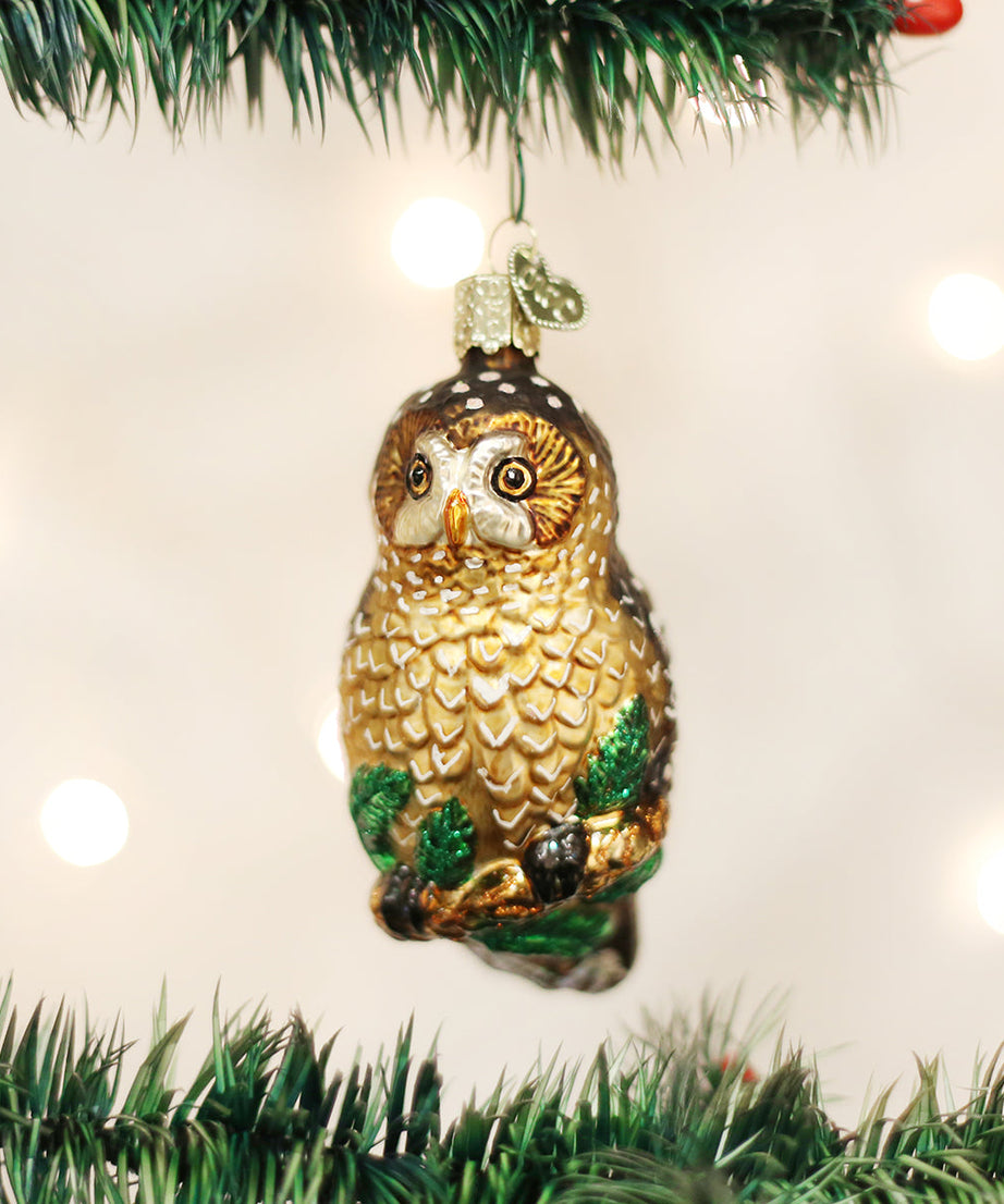 Spotted Owl Ornament