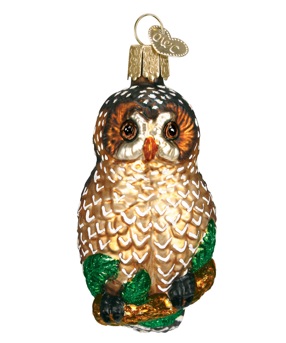 Spotted Owl Ornament