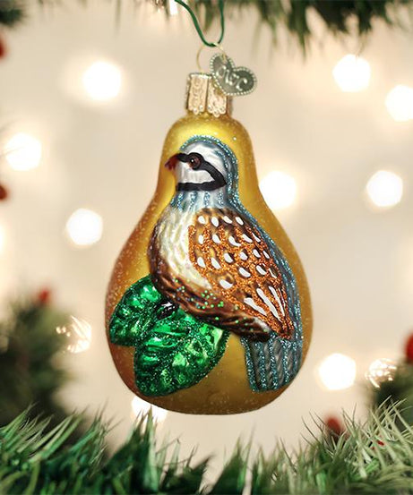 Partridge In A Pear Ornament