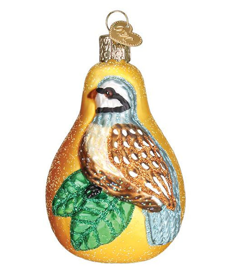 Partridge In A Pear Ornament