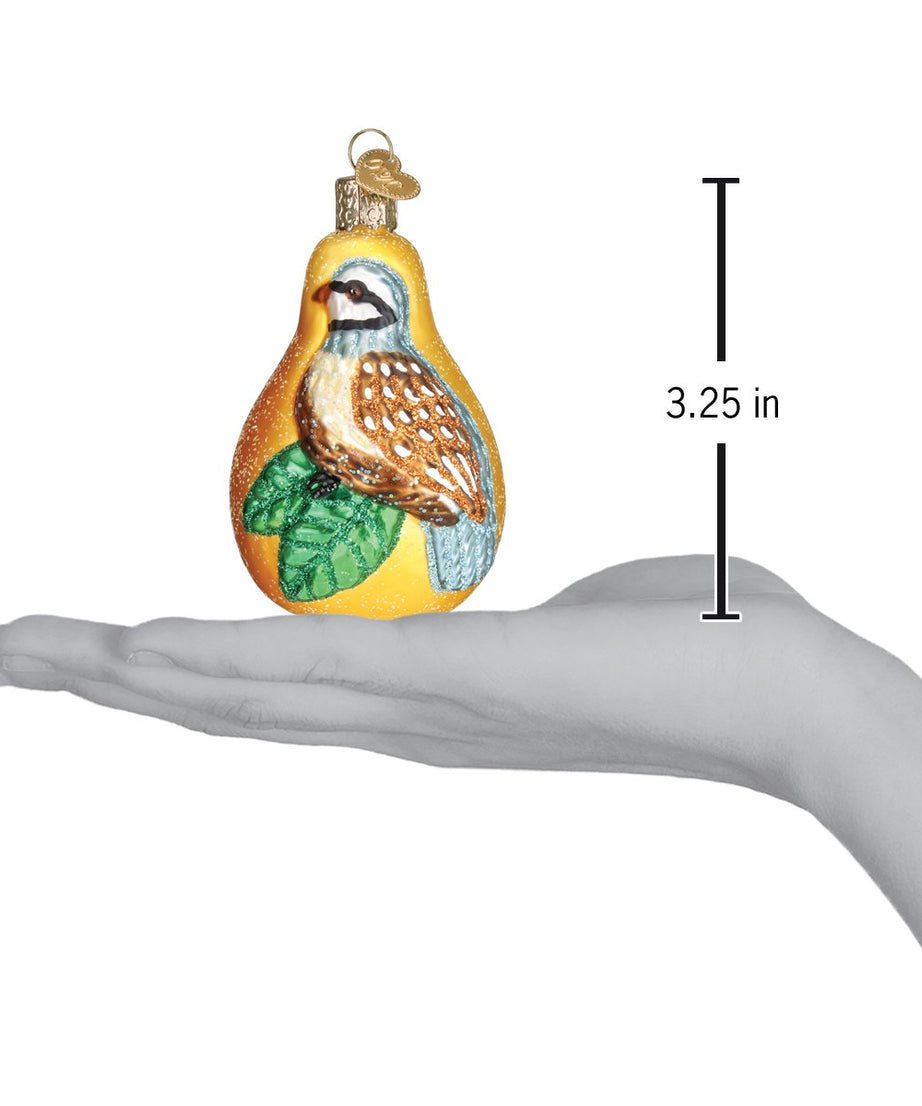 Partridge In A Pear Ornament