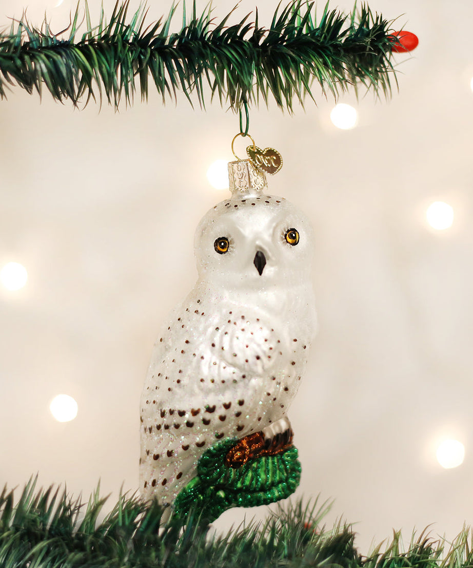 Great White Owl Ornament