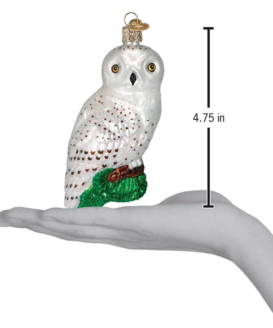 Great White Owl Ornament