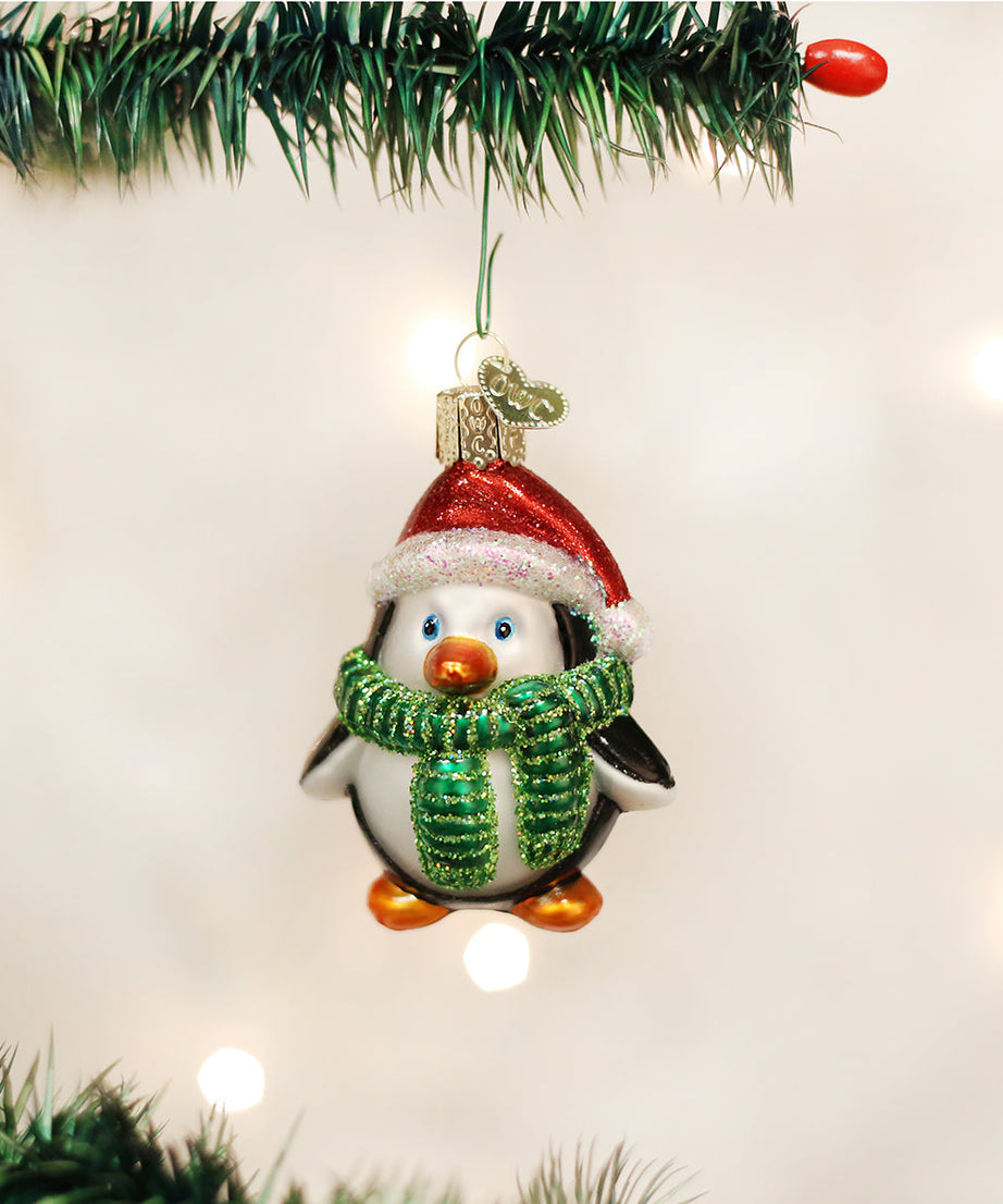 Playful Penguin Ornament