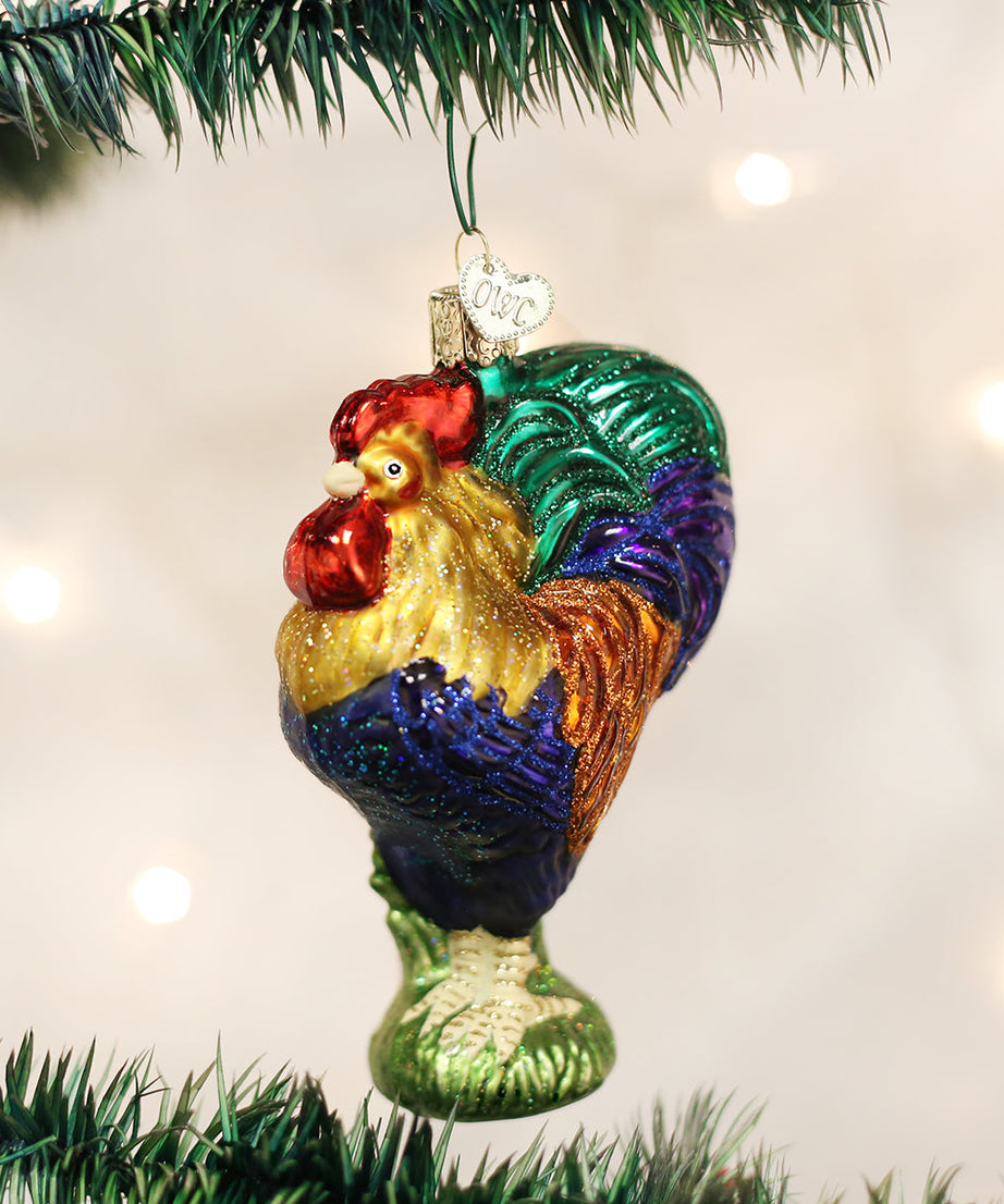 Heirloom Rooster Ornament