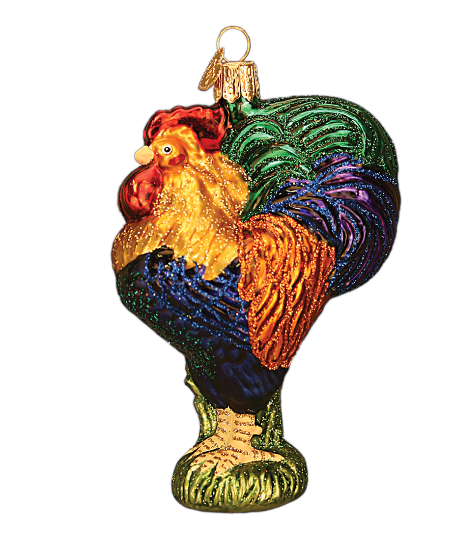 Heirloom Rooster Ornament