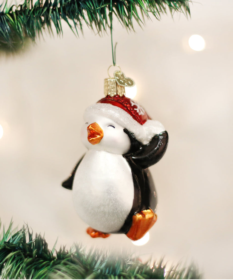 Dancing Penguin Ornament