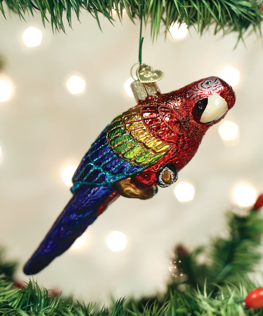 Tropical Parrot Ornament