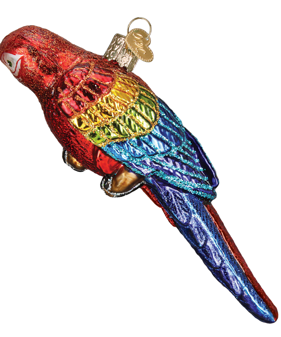 Tropical Parrot Ornament