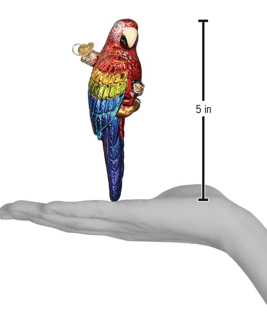 Tropical Parrot Ornament