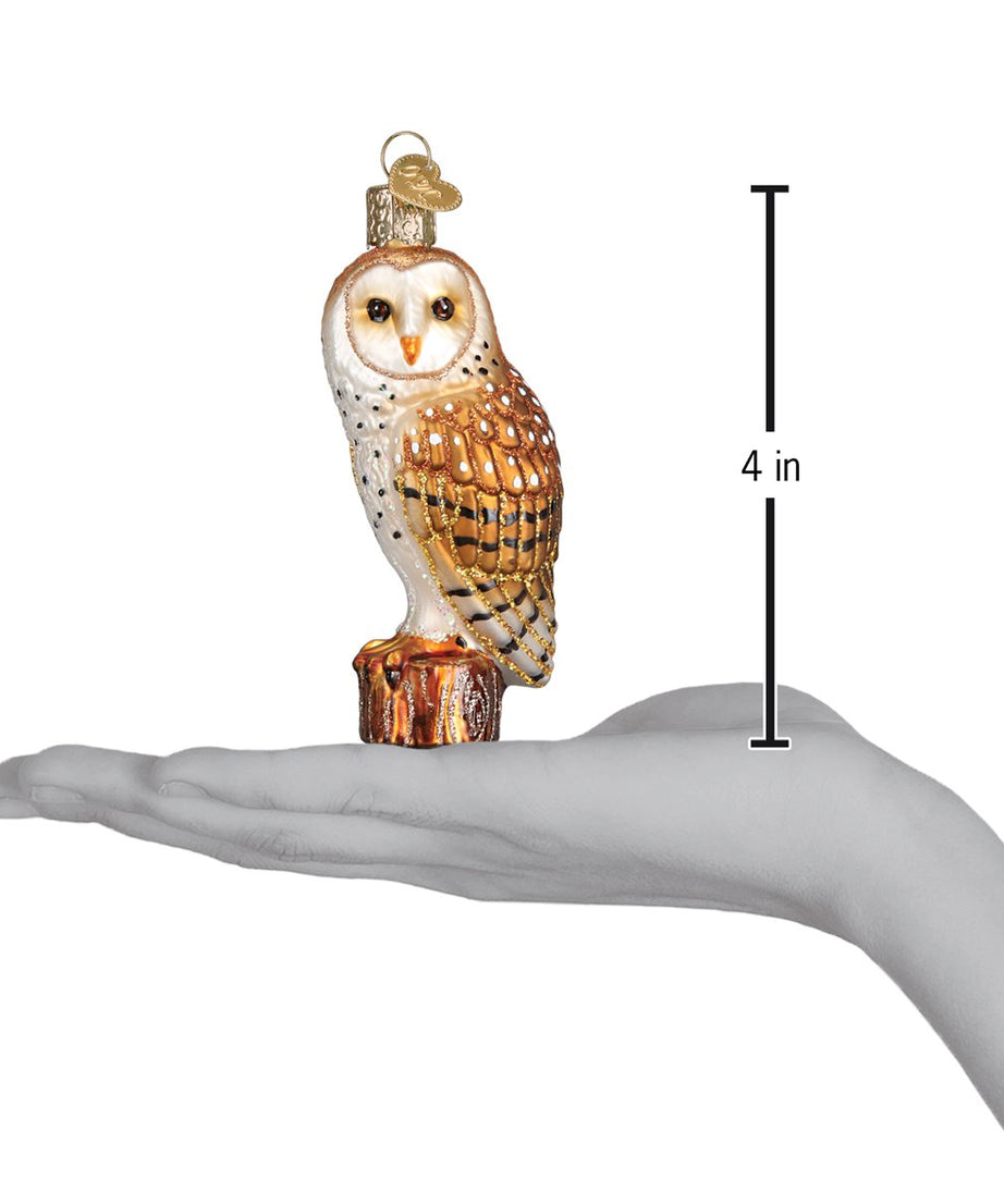 Barn Owl Ornament