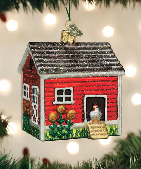 Chicken Coop Ornament