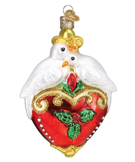 Two Turtle Doves Ornament