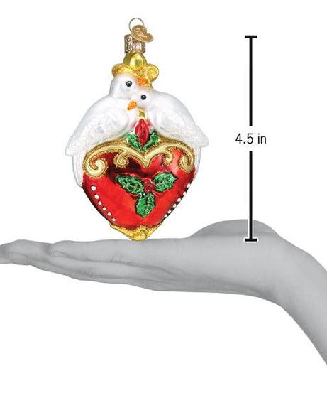 Two Turtle Doves Ornament