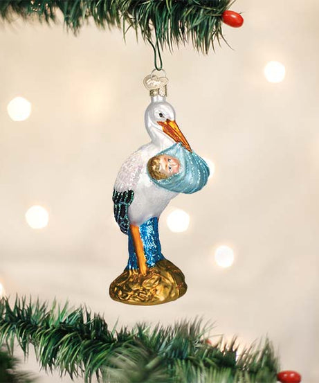 Boy Bundle Of Joy Ornament