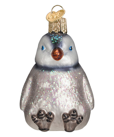 Sitting Penguin Chick Ornament