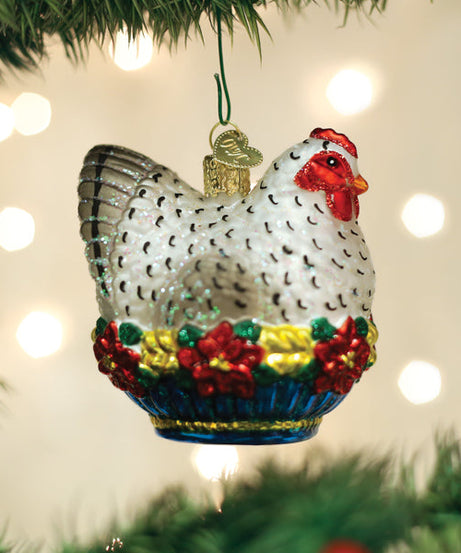French Hen Ornament