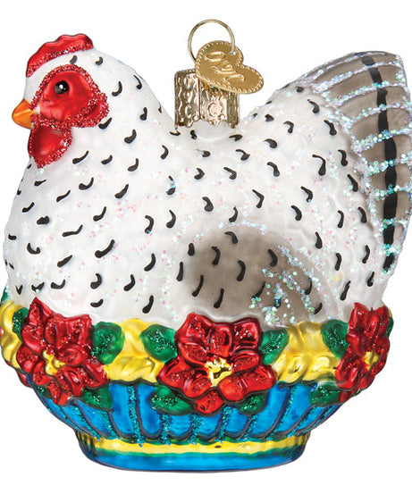 French Hen Ornament