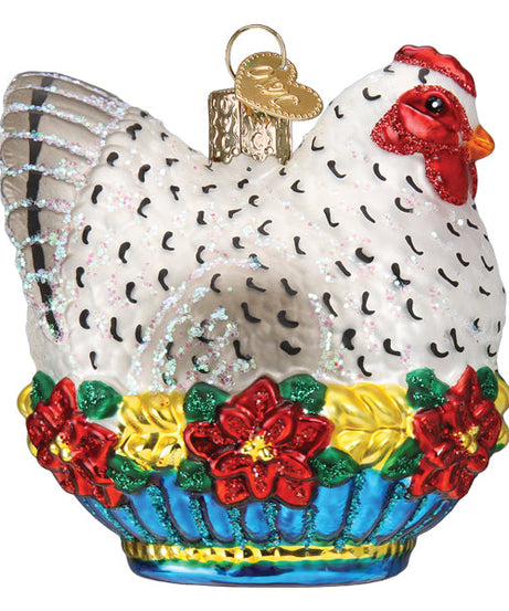 French Hen Ornament