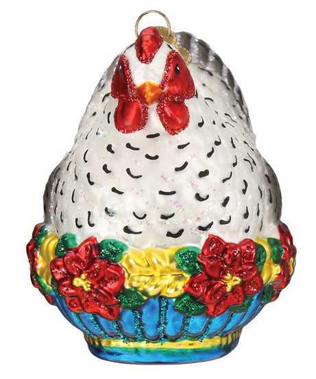French Hen Ornament
