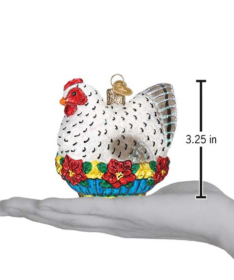 French Hen Ornament