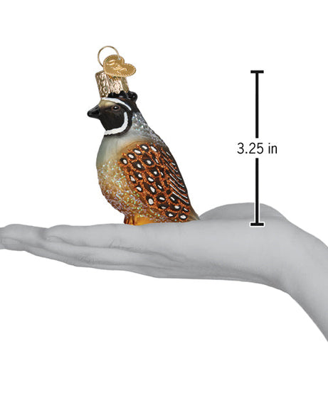 Quail Ornament