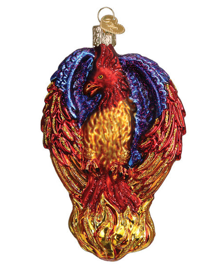 Fiery Phoenix Ornament