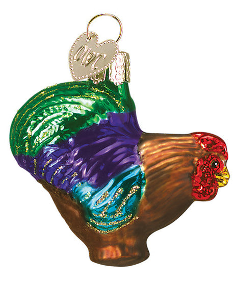 Small Rooster Ornament