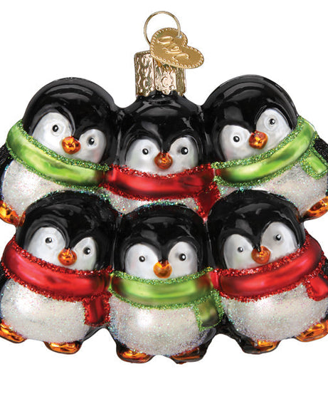 Penguin Family Of 6 Ornament - Grazingbelles