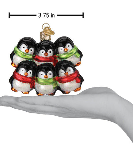 Penguin Family Of 6 Ornament - Grazingbelles