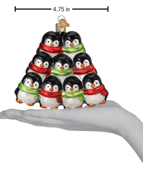 Penguin Family Of 9 Ornament - Grazingbelles