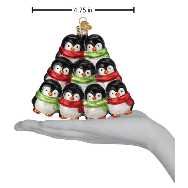 Penguin Family Of 9 Ornament - Grazingbelles